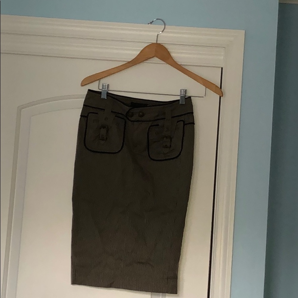 authentic robert cavalli pencil skirt